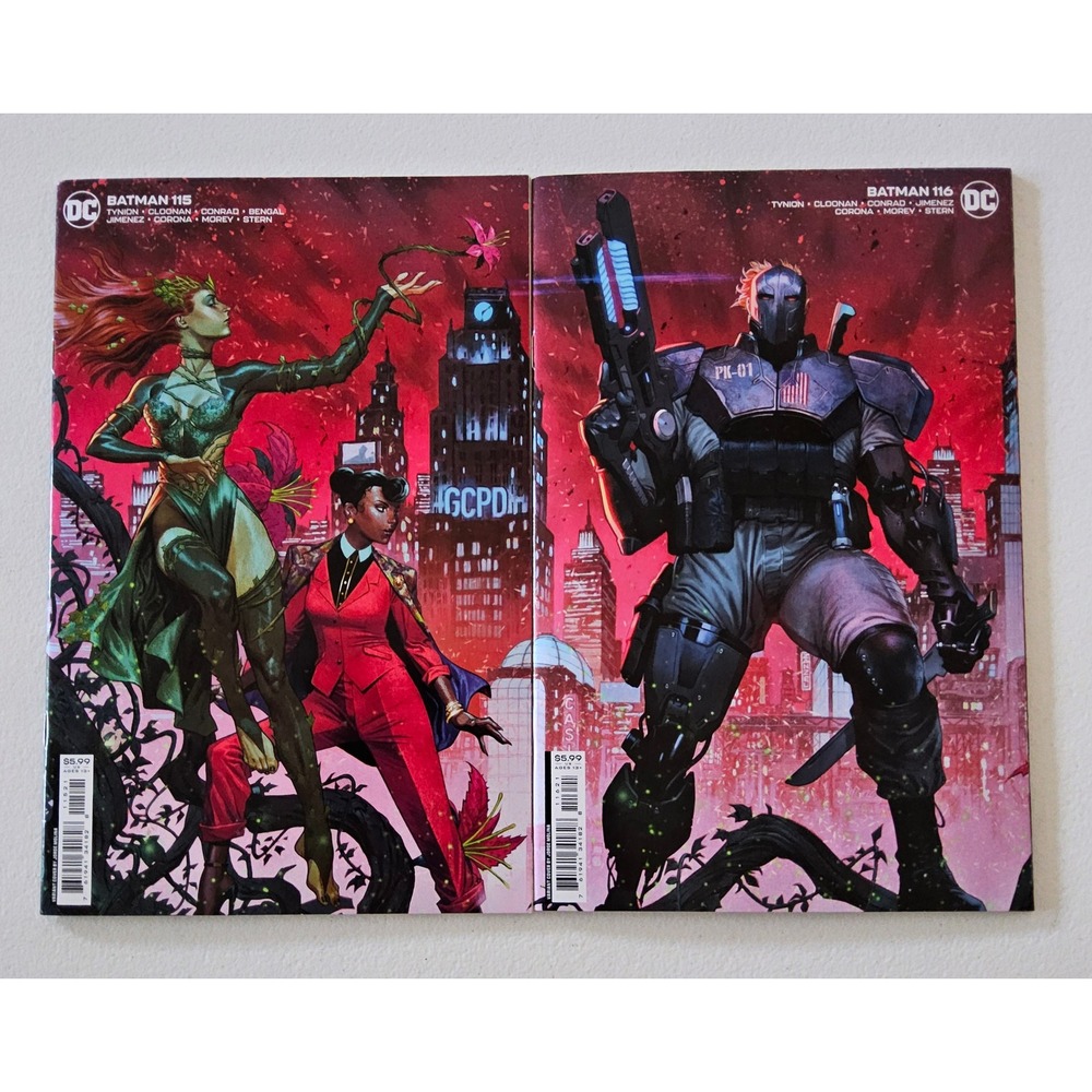Batman #115 & #116‎ DC Comics Variant Covers Lot Poison Ivy Miracle Molly